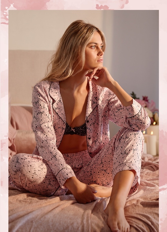 pigiama rosa